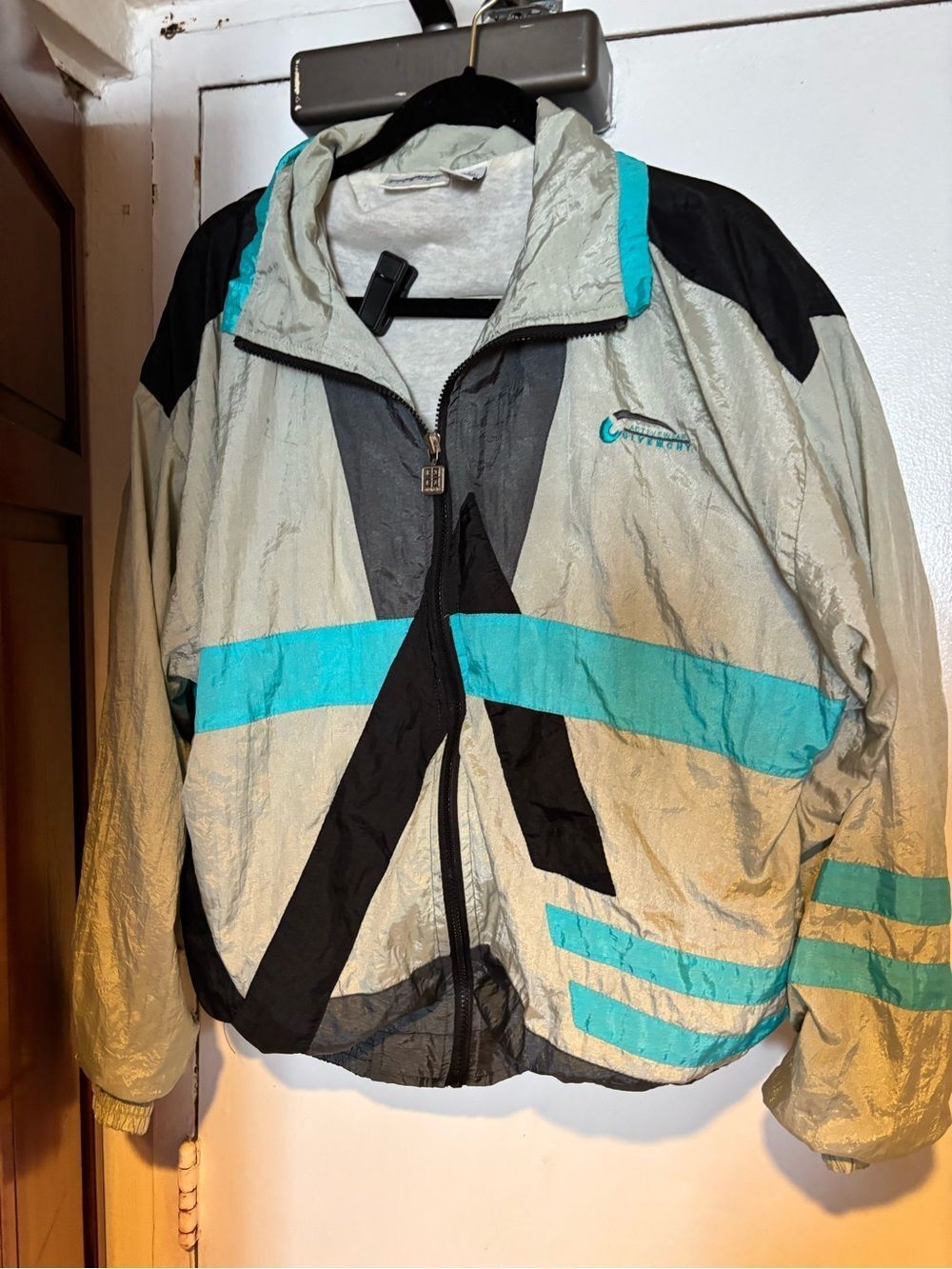 Vintage 90s Givenchy Activewear Logo Coat Windbreaker Jacket
